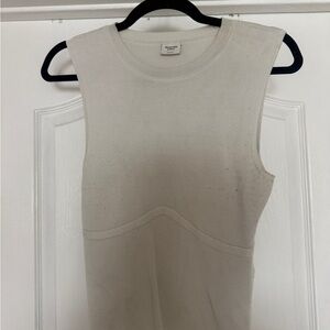 Abercrombie & Fitch Off-White Tank Top